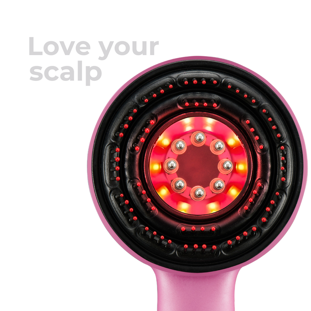 Glowera™ Red Light Scalp Massager 3 in 1